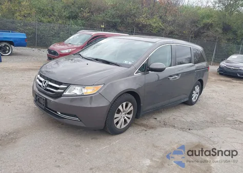 2014 Honda Odyssey Ex-L z USA, uszkodzony, nr VIN 5FNRL5H60EB028863
